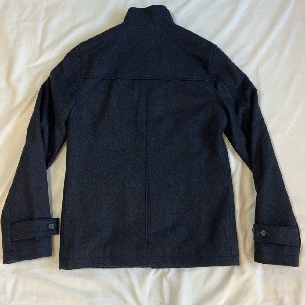 Original Penguin Men's Charcoal Field Jacket, Coat - Picture 3 of 7